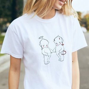 Brandy Melville Oversized Kewpie Shirt